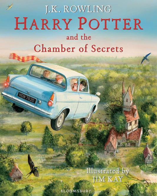 Harry Potter And The Chamber Of Secrets Illustrated Ed. by J K Rowling [Hardcover] - versoz.com
