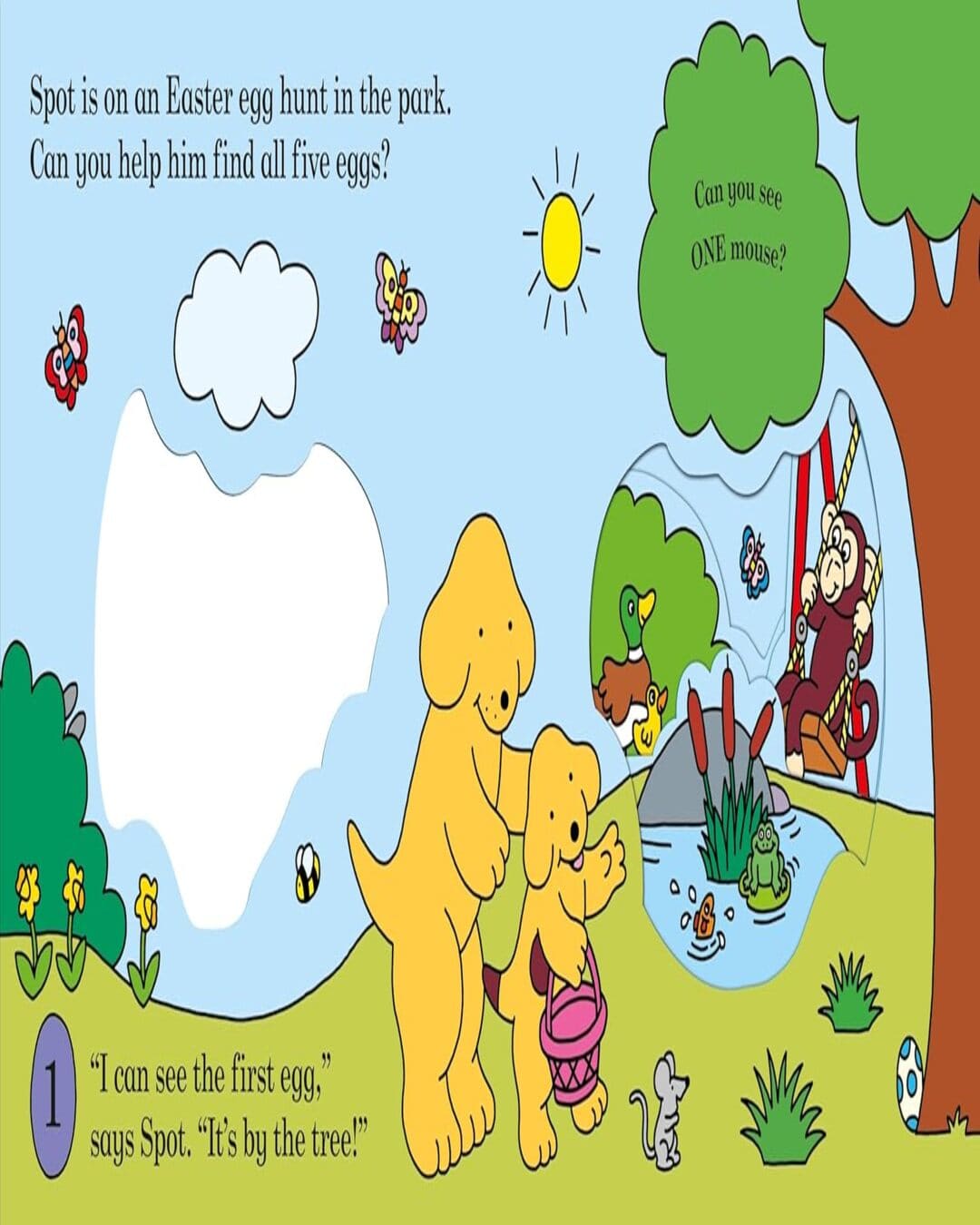 Spots Easter Egg Hunt by Hill Eric [Board book] - versoz.com