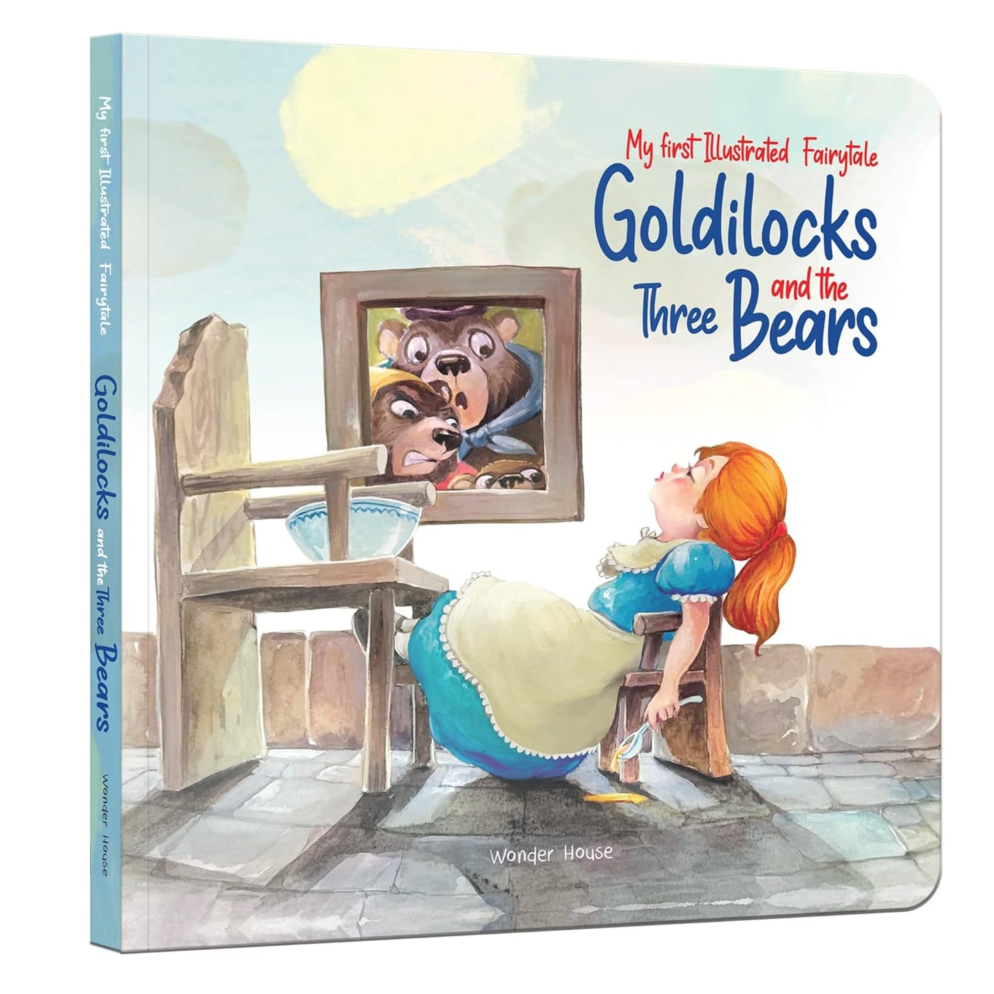 My First Illustrated Fairytale Board Book - Goldilocks and the Three Bears Board Book by Wonder House Books [Board Book] - versoz.com