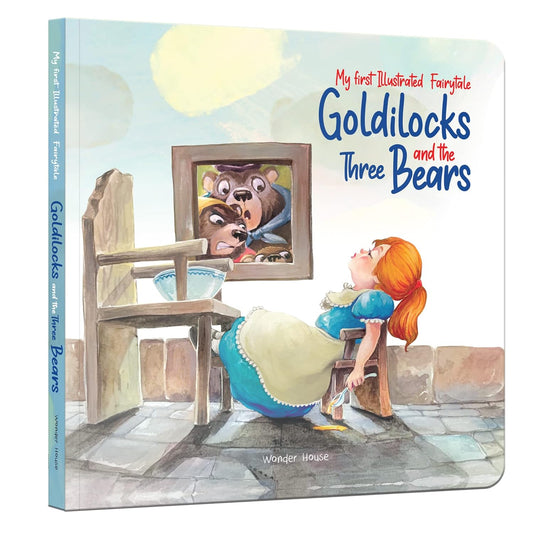 My First Illustrated Fairytale Board Book - Goldilocks and the Three Bears Board Book by Wonder House Books [Board Book] - versoz.com
