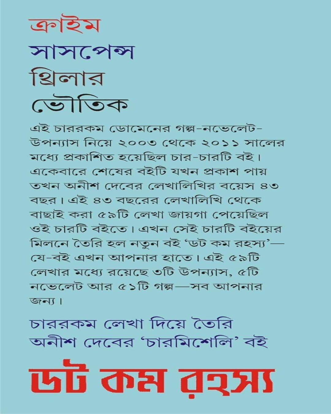 Dot Com Rahasya by Anish Deb [Hardcover] - versoz.com