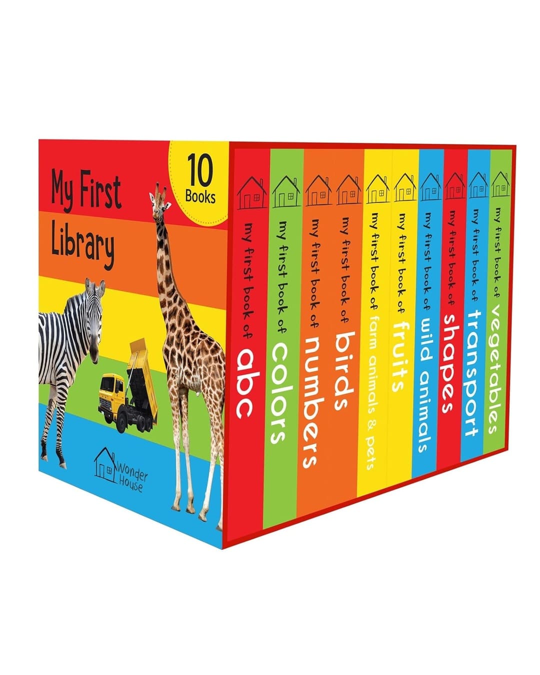 My First Library : 10 Board Books for Kids [Box Set] - versoz.com