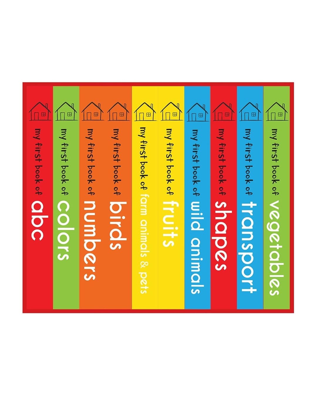 My First Library : 10 Board Books for Kids [Box Set] - versoz.com