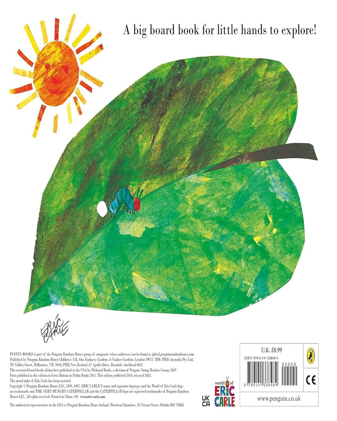 Very Hungry Caterpillar by Eric Carle [Paperback] - versoz.com