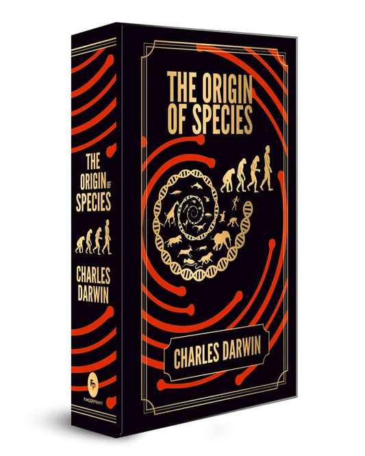 The Origin of Species (Deluxe Hardbound Edition) by Charles Darwin [Hardcover] - versoz.com
