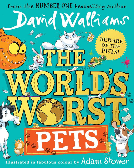 The World’s Worst Pets by David Walliams, Adam Stower (Illustrator) [Paperback] - versoz.com