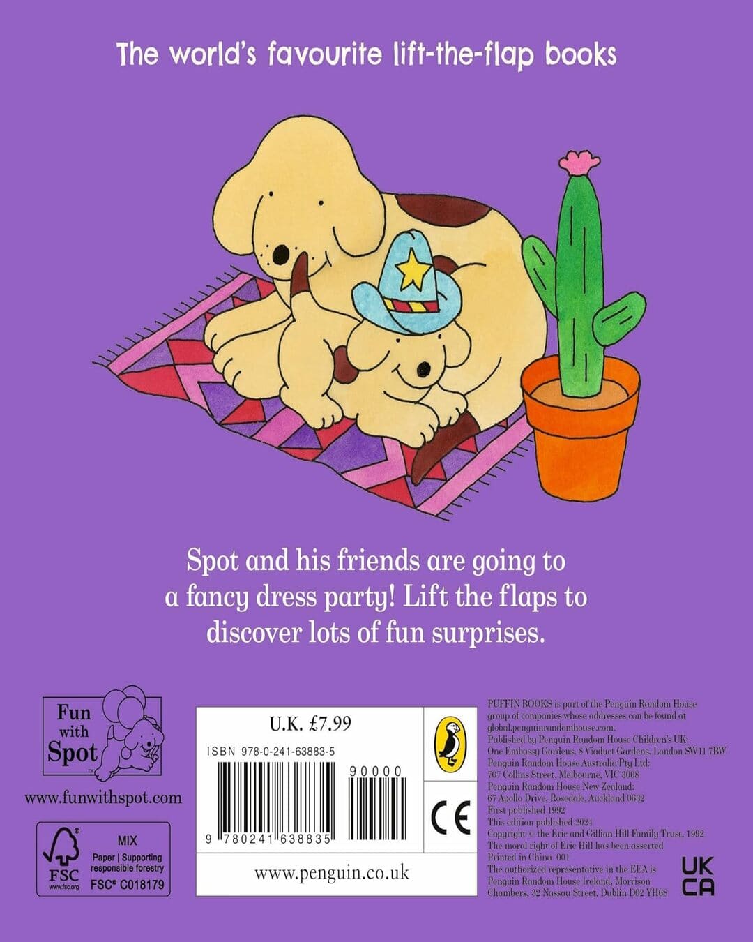Spot Goes To A Party by Hill Eric [Board book] - versoz.com
