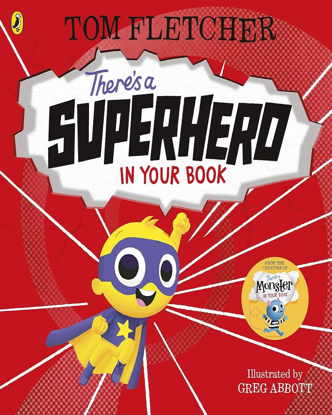 Theres A Superhero In Your Book by Tom Fletcher [Board book] - versoz.com