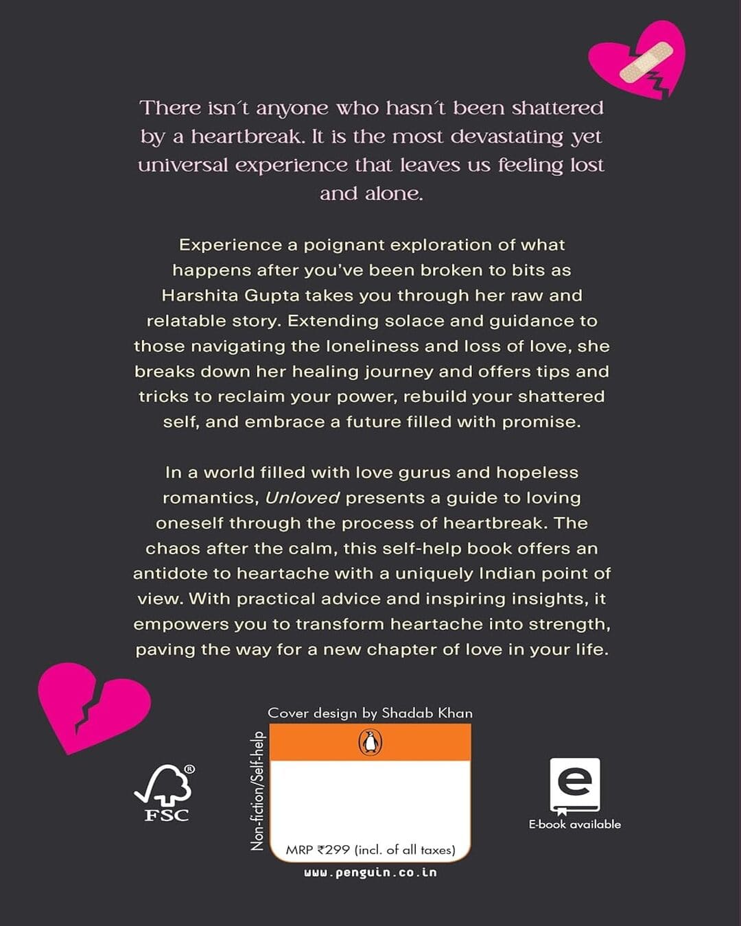Unloved: The Art Of Moving On by Harshita Gupta [Paperback] - versoz.com