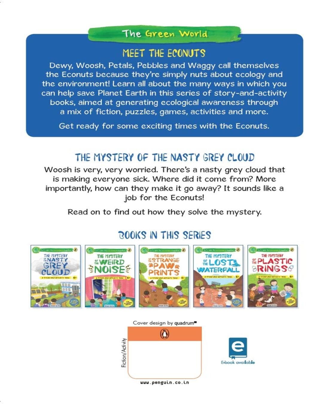 The Econuts And The Mystery Of The Nasty Grey Cloud (The Green World) by Sonia Mehta [Paperback] - versoz.com