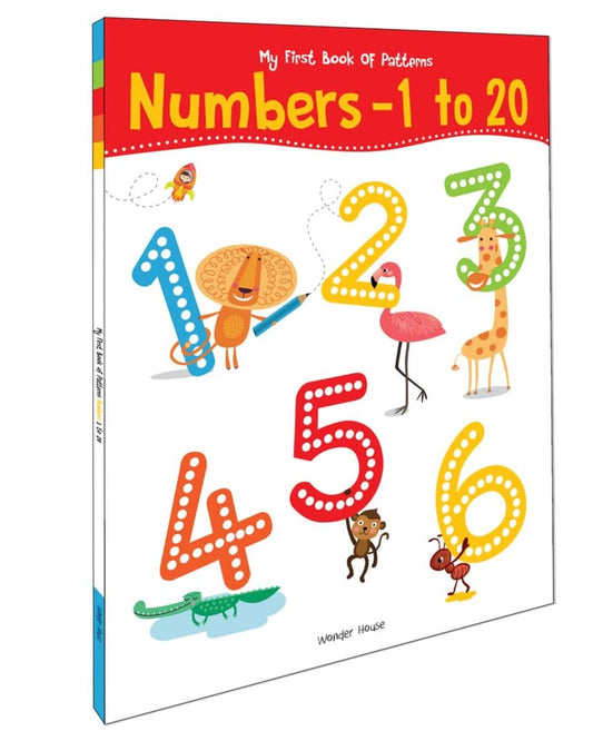 My First Book of Patterns Numbers 1 to 20: Write and Practice Patterns and Numbers 1 to 20 by Wonder House Books [Paperback] - versoz.com