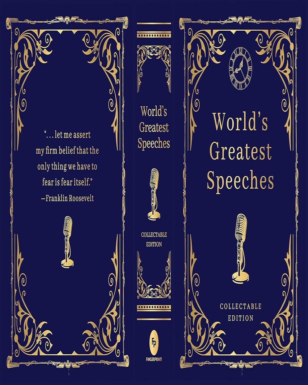 Worlds Greatest Speeches (Deluxe Hardbound Edition) by Various [Hardcover] - versoz.com