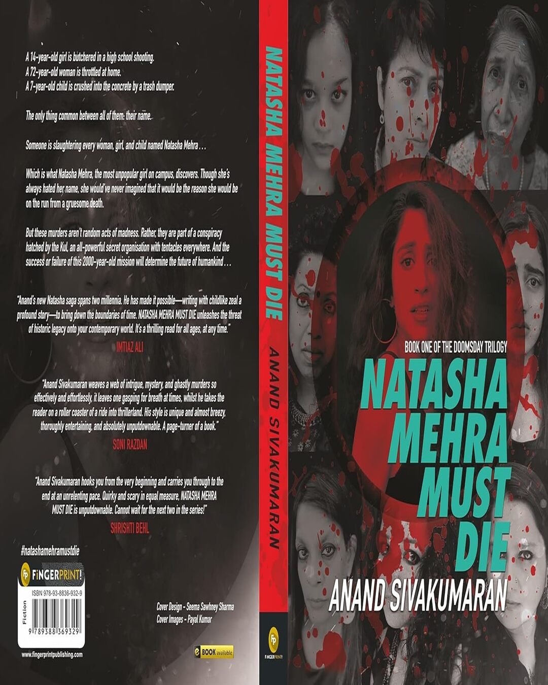 Natasha Mehra Must Die: The Doomsday Trilogy Book 1 by Anand Sivakumaran [Paperback] - versoz.com