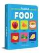 Early Learning Padded Book of Food by Wonder House Books [Board book] - versoz.com