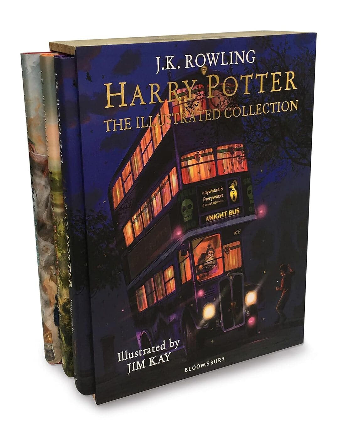 Harry Potter - The Illustrated Collection: Three Magical Classics by J.K. Rowling [Hardcover] - versoz.com