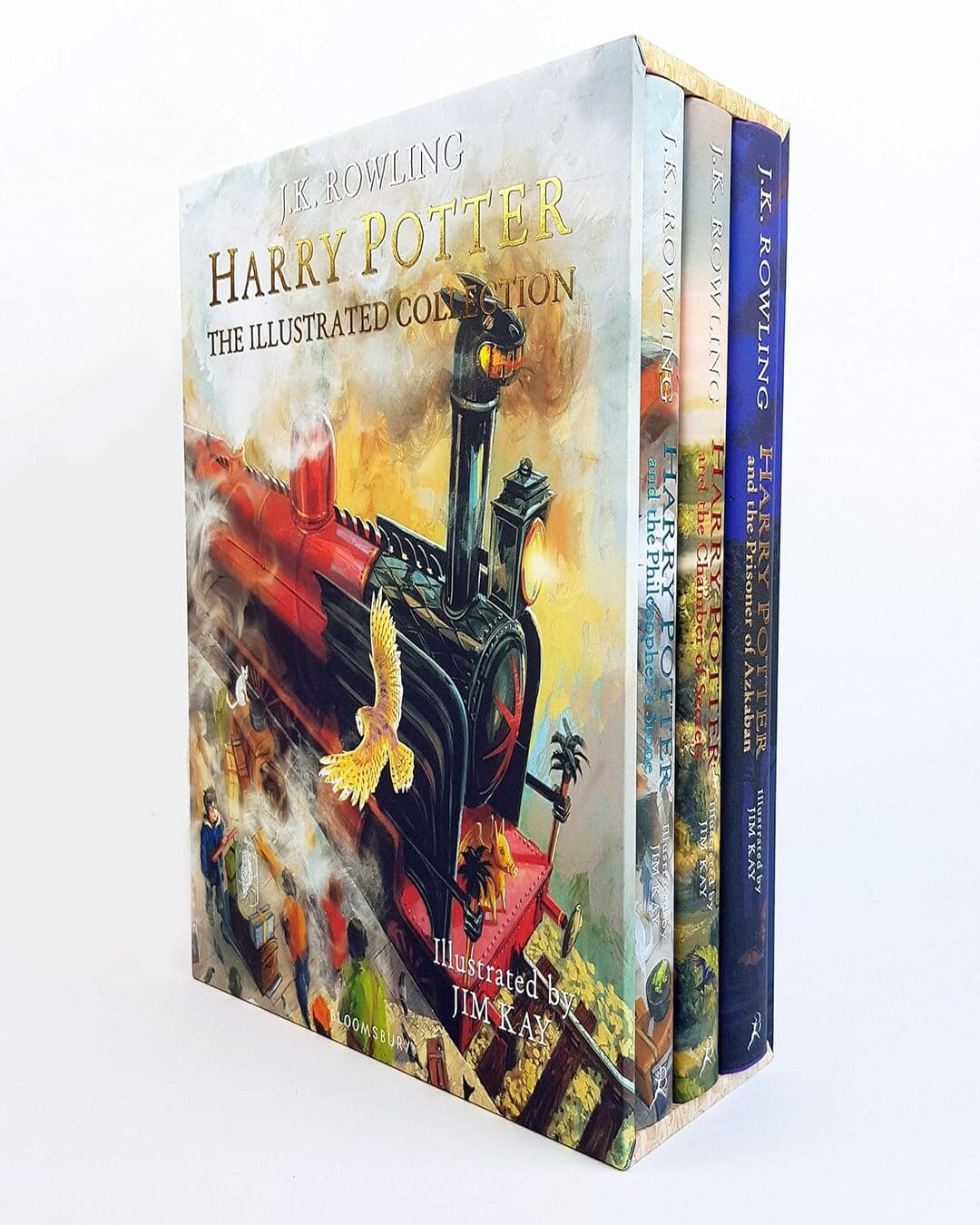Harry Potter - The Illustrated Collection: Three Magical Classics by J.K. Rowling [Hardcover] - versoz.com