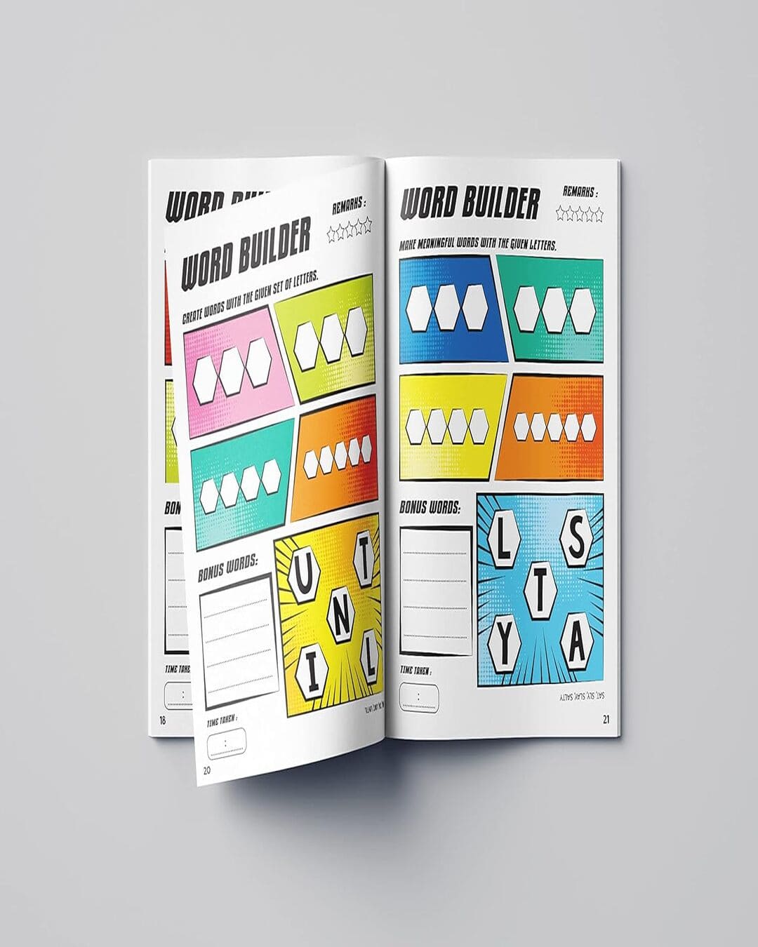 Word Builder Activity Book For Children - Make Meaningful Words With the Given Letters - Level 2 by Wonder House Books [Paperback] - versoz.com