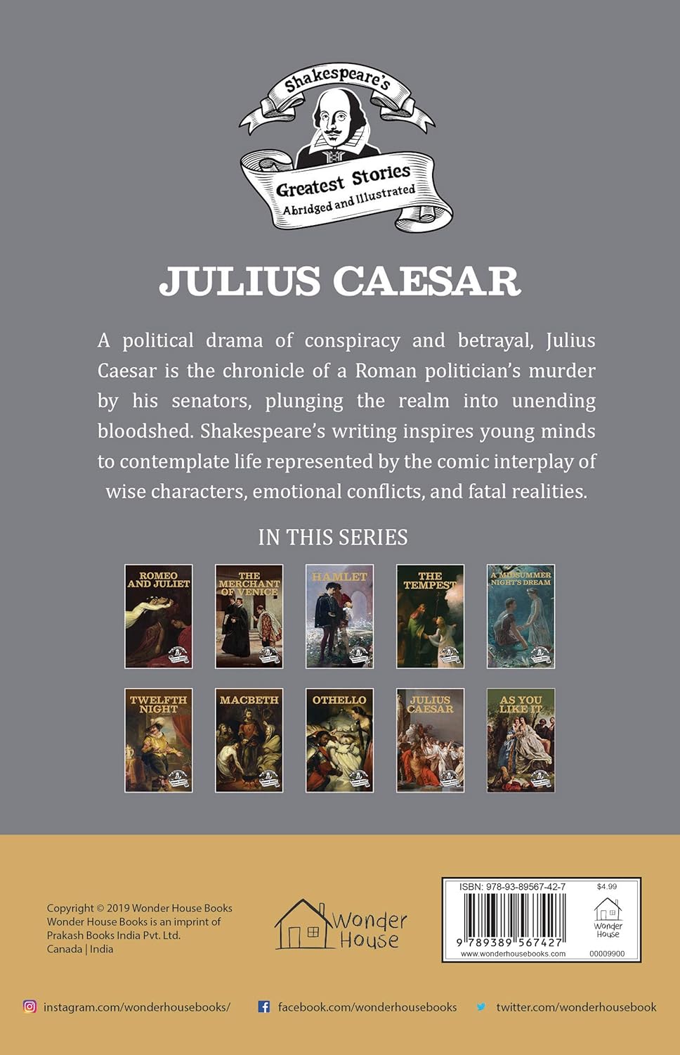 Julius Caesar by William Shakespear [Paperback] - versoz.com
