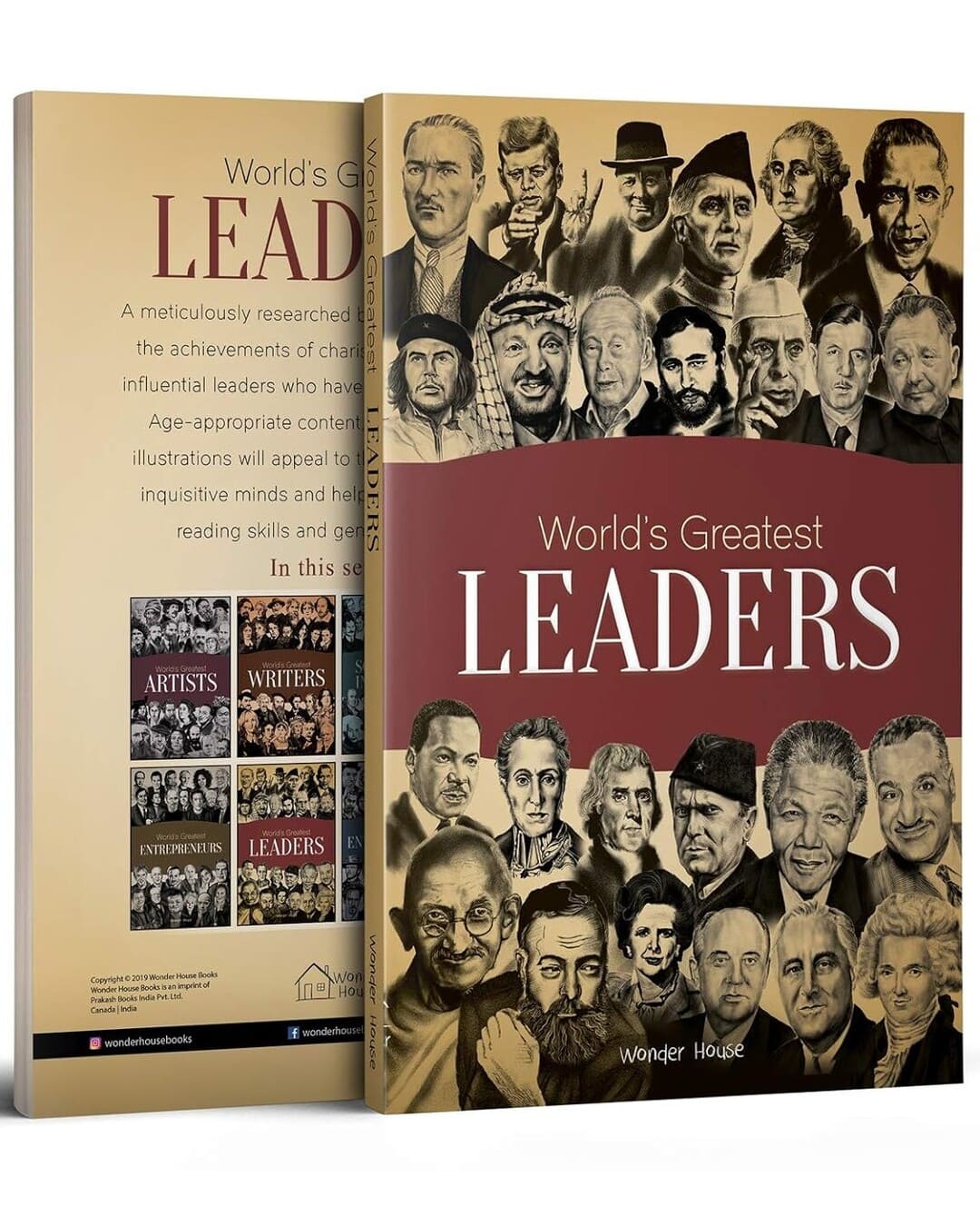 Worlds Greatest Library : A Collection of 200 Inspiring Personalities [Paperback Box Set] - versoz.com