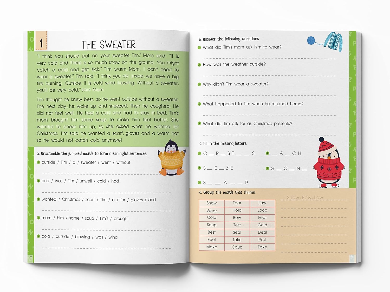 Fun Time Reading Comprehension - Activity Workbook For Children - Level 1 by Wonder House Books [Paperback] - versoz.com