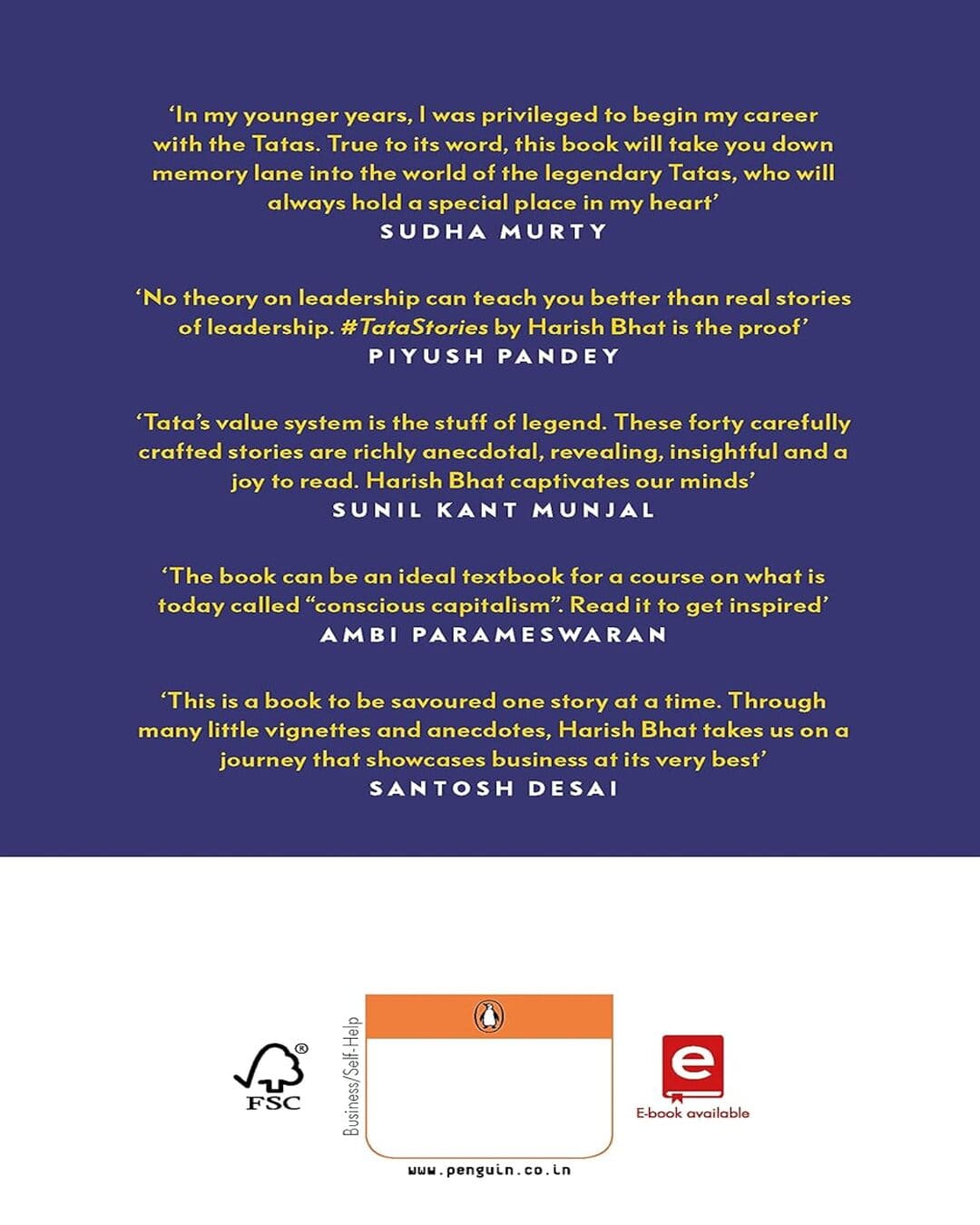 #Tatastories: 40 Timeless Tales to Inspire You by Harish Bhat [Hardcover] - versoz.com