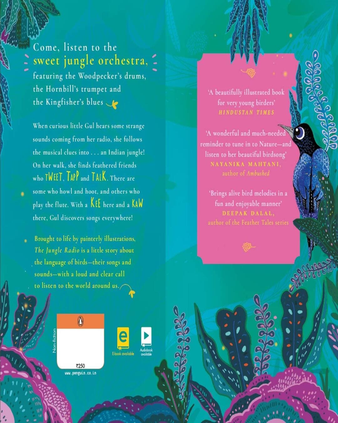 The Jungle Radio: Bird Songs Of India by Devangana Dash [Paperback] - versoz.com