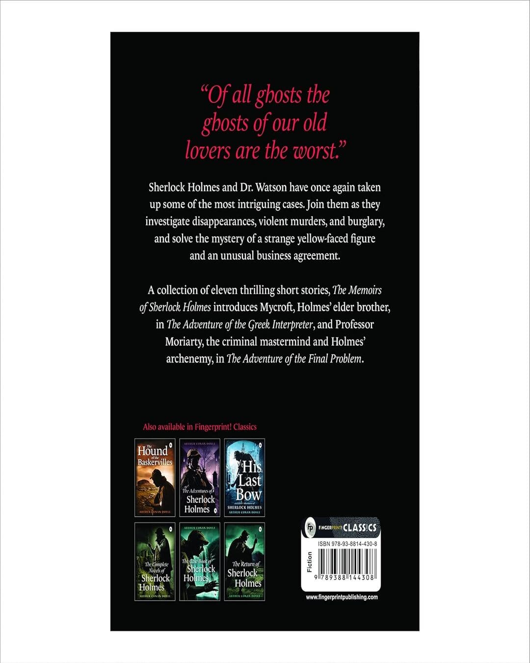 The Memoirs of Sherlock Holmes-Classics by by Sir Arthur Conan Doyle [Paperback] - versoz.com