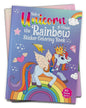 Ride a Unicorn & Chase the Rainbow : Sticker Coloring Book by Wonder House Books [Paperback] - versoz.com