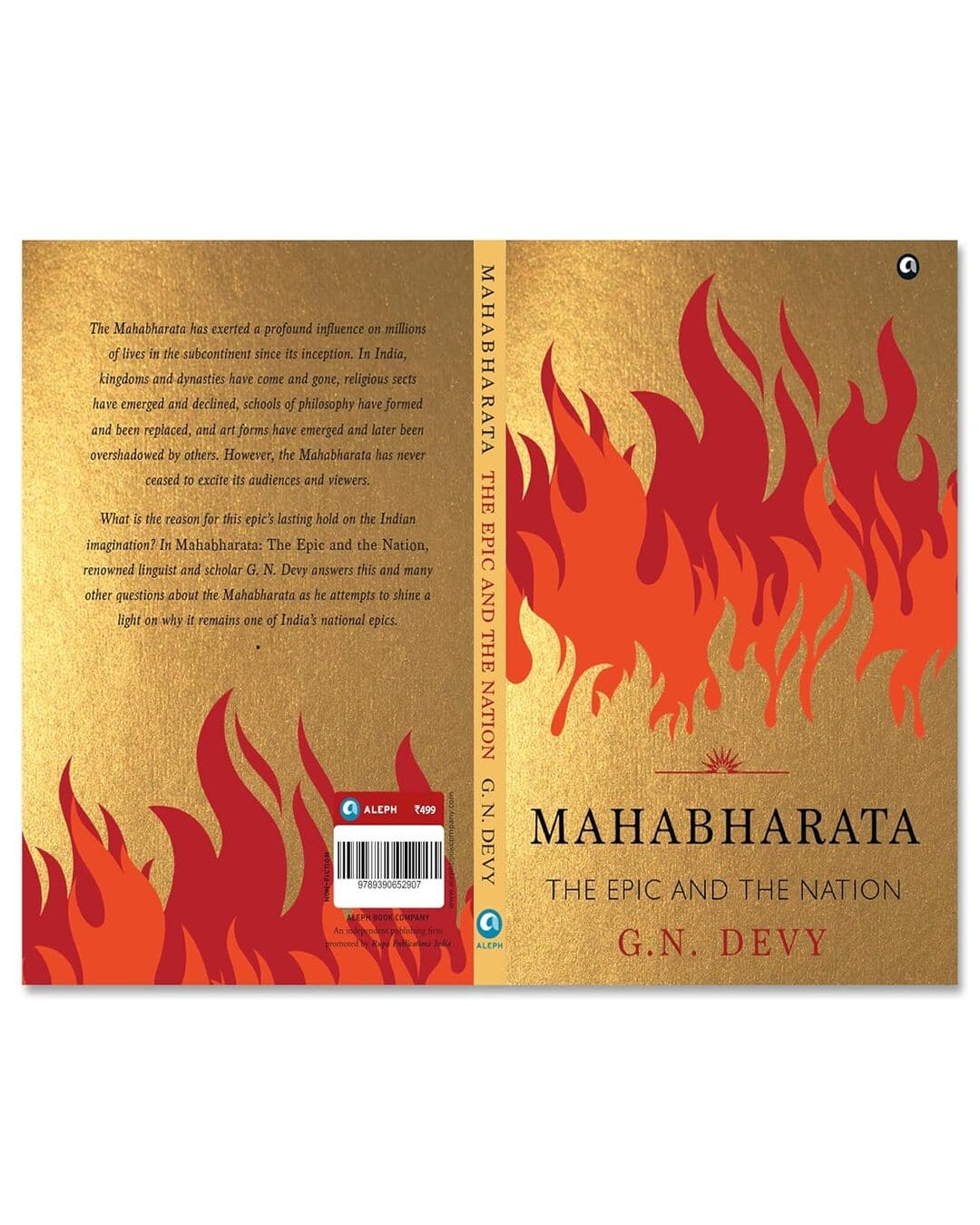 Mahabharata : The Epic and the Nation by G. N. DEVY [Hardcover] - versoz.com
