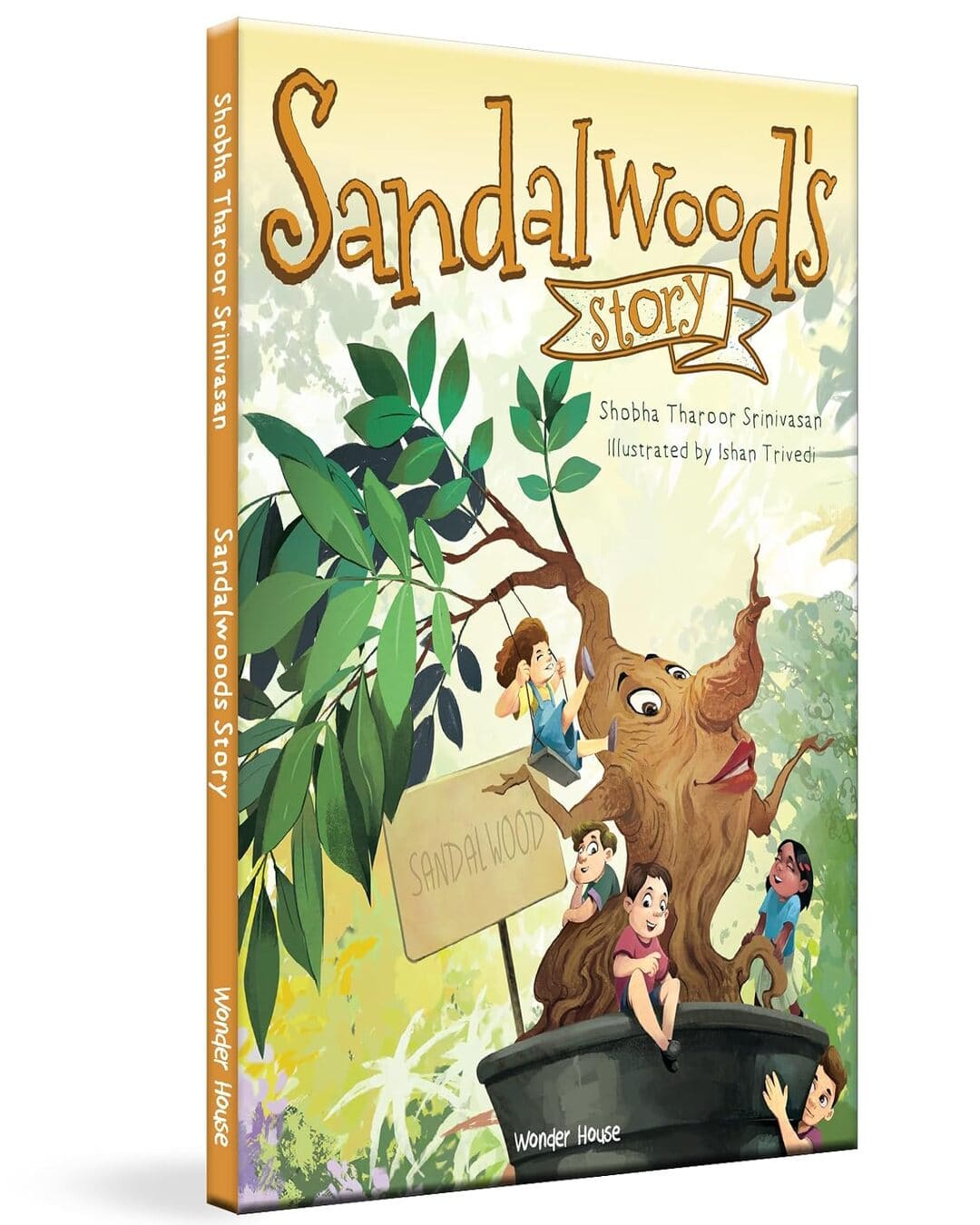 Sandalwoods Story by Shobha Tharoor Srinivasan, Ishan Trivedi (Illustrator) [Hardcover] - versoz.com