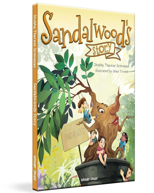 Sandalwoods Story by Shobha Tharoor Srinivasan, Ishan Trivedi (Illustrator) [Hardcover] - versoz.com