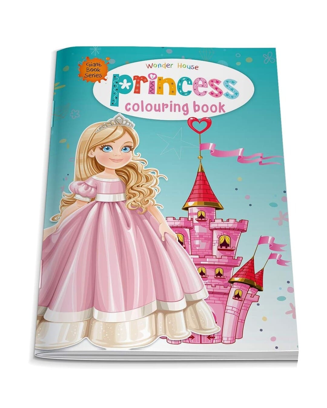 Princess Colouring Book (Giant Book Series): Jumbo Sized Colouring Books [Paperback] - versoz.com