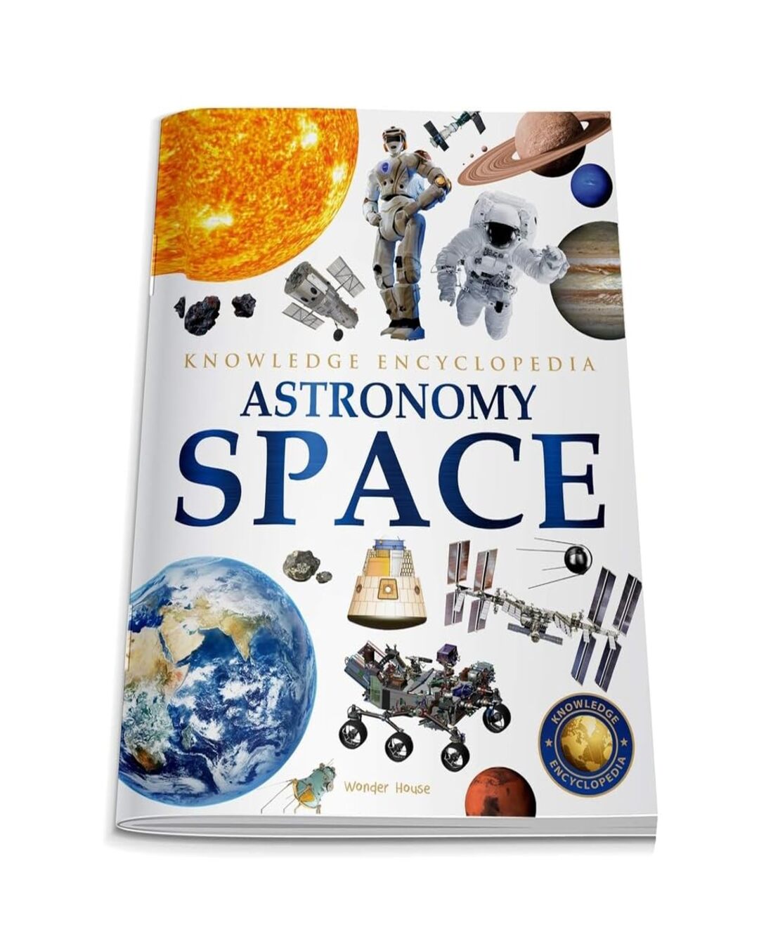 Space - Astronomy: Knowledge Encyclopedia For Children by Wonder House Books [Paperback] - versoz.com