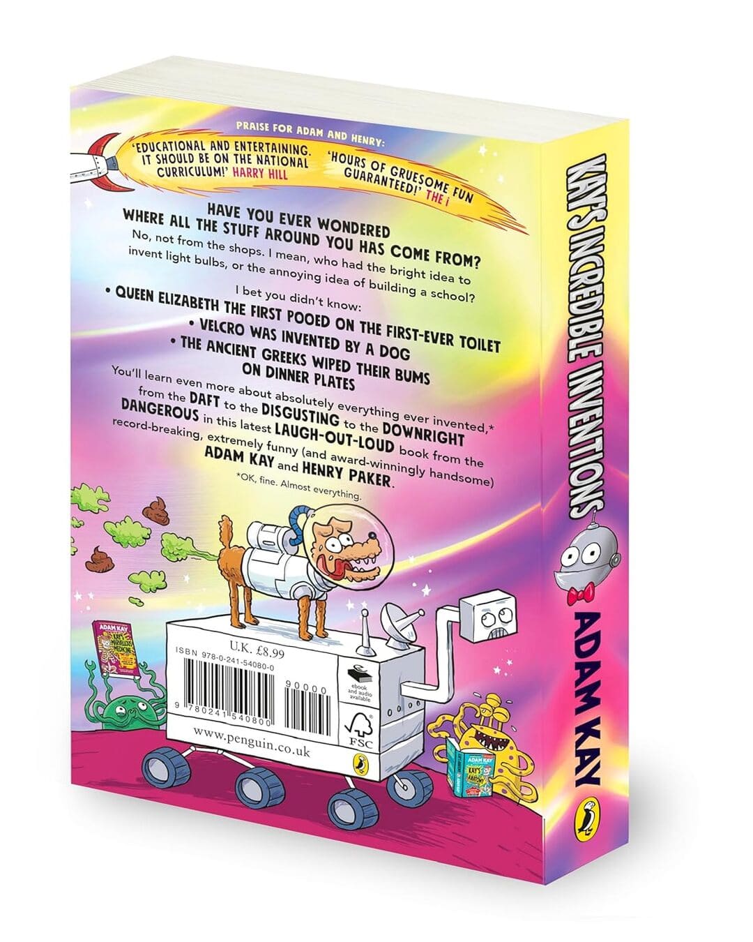 Kayâ€™S Incredible Inventions by Kay, Adam [Paperback] - versoz.com