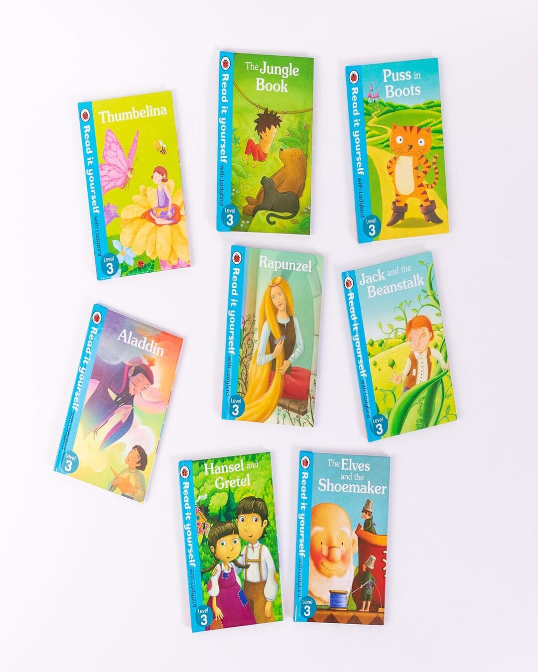 READ IT YOURSELF LEVEL 3 (8 BOOKS BOX SET) by Ladybird [Hardcover] - versoz.com