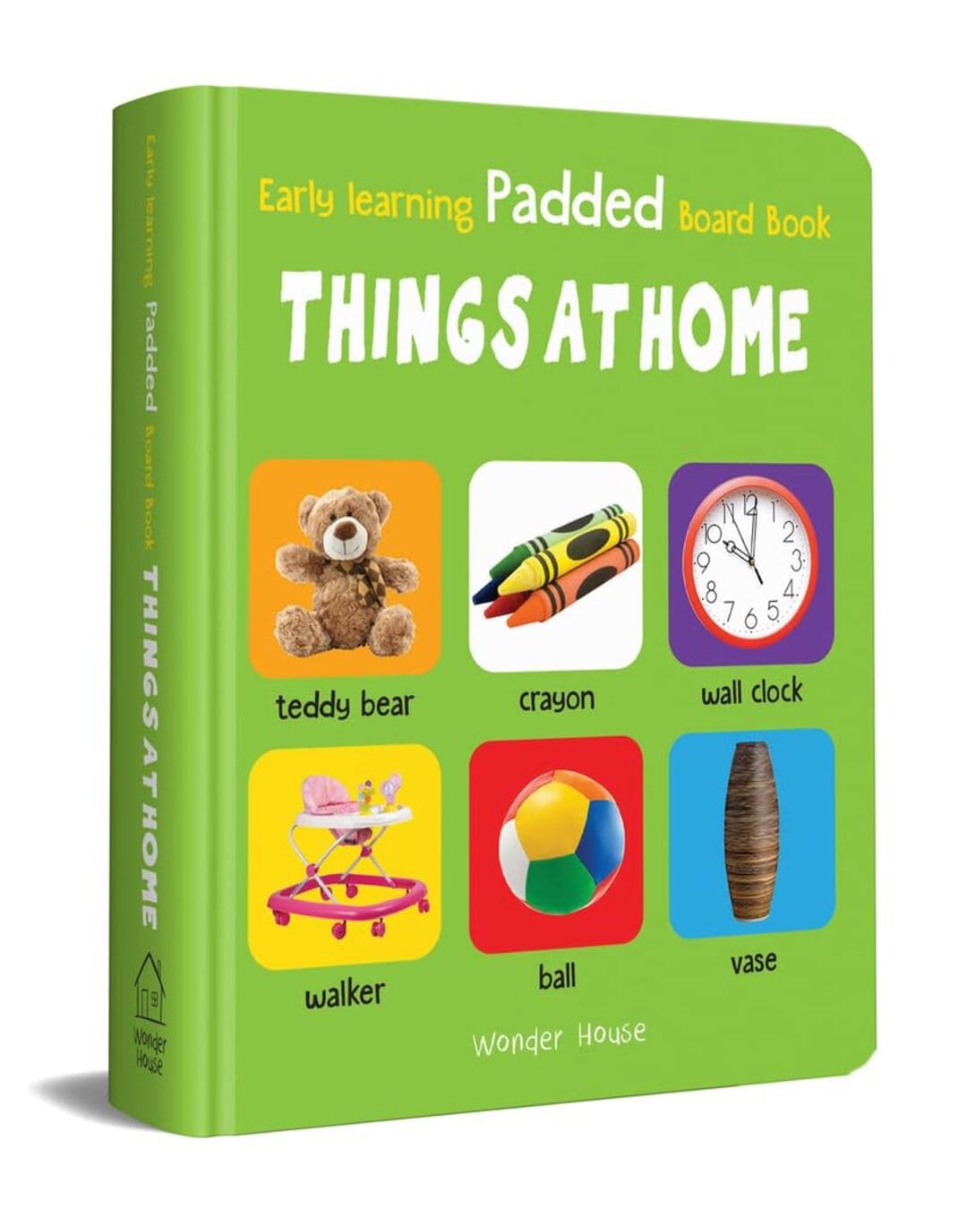 Early Learning Padded Book of Things At Home by Wonder House Books [Board book] - versoz.com
