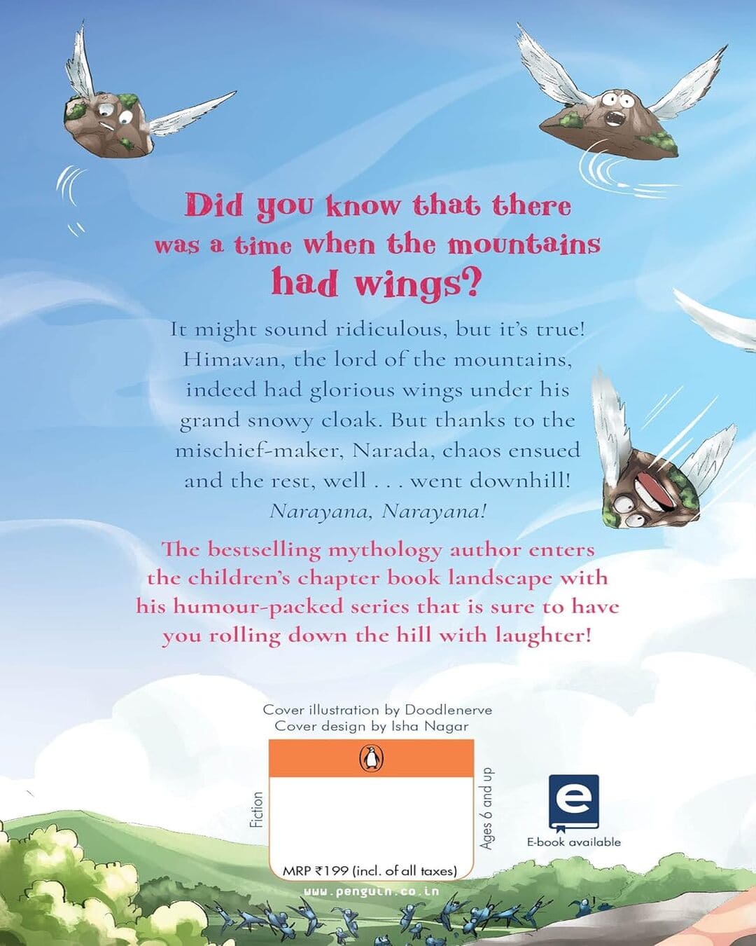 The Tale Of The Naughty Flying Mountains by Anand Neelakantan [Paperback] - versoz.com