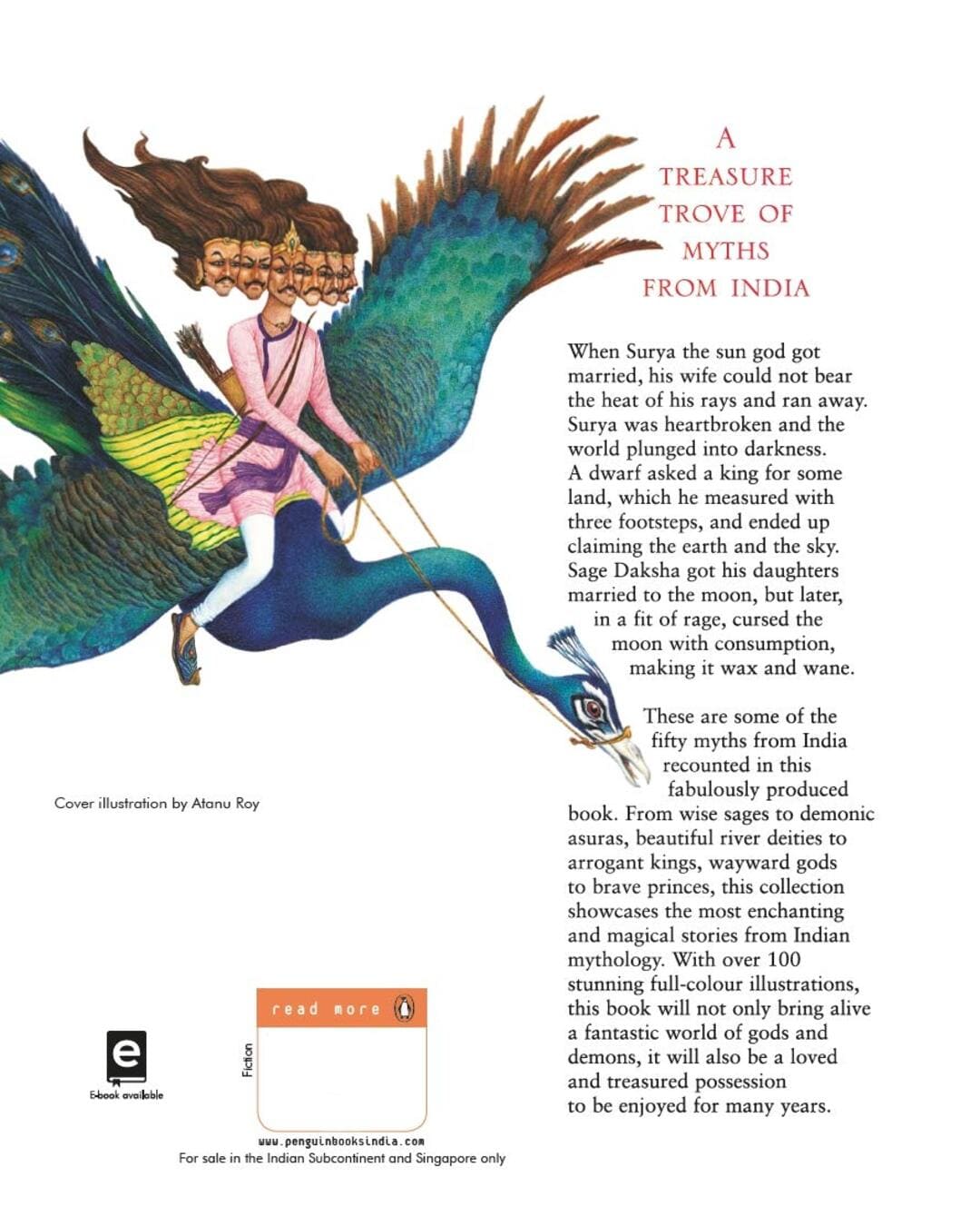 The Puffin Book Of Magical Indian Myths by Anita Nair [Paperback] - versoz.com