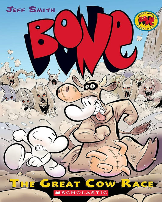 BONE GRAPHIC NOVEL #2: GREAT COW RACE (GRAPHIX) [Paperback] - versoz.com