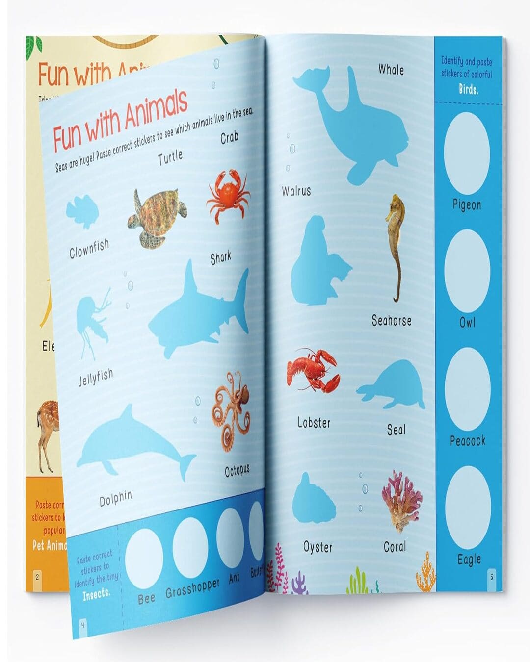 100 Words Reusable Sticker Book for Children [Paperback] - versoz.com