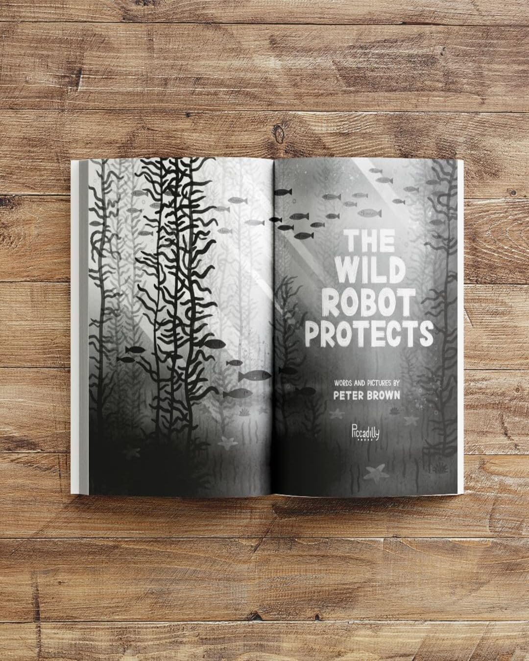 The Wild Robot Protects by Peter Brown [Paperback] - versoz.com