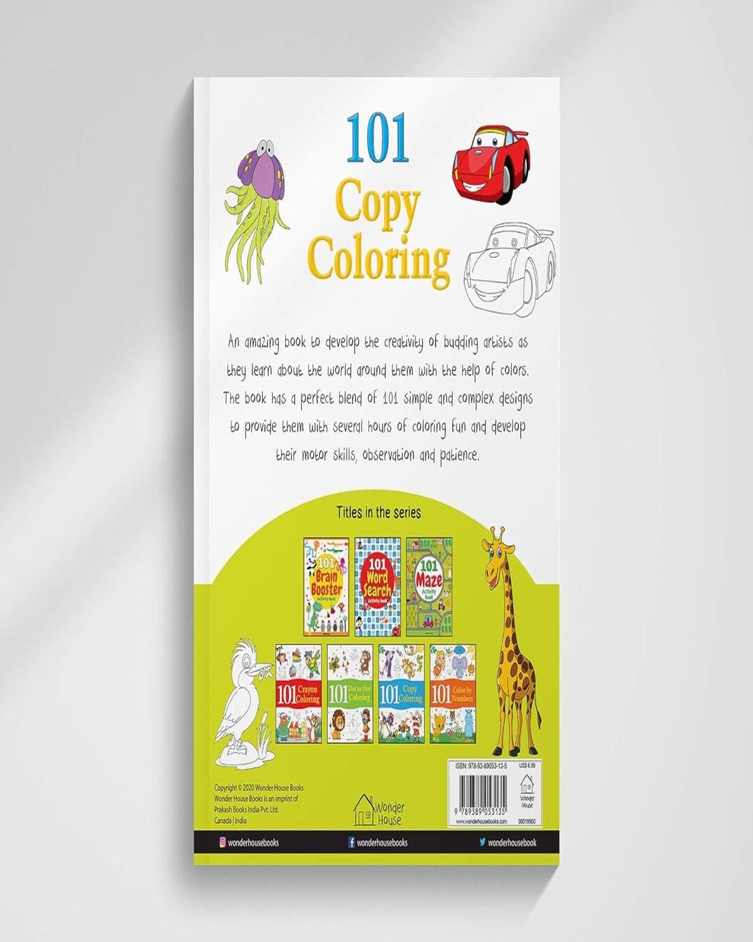 101 Copy Coloring: Fun Activity Book For Children [Paperback] - versoz.com