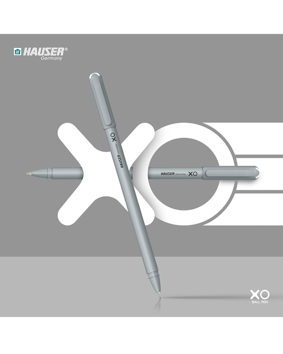 Hauser XO | Acu-Flow Writing System | Ball Pen - versoz.com