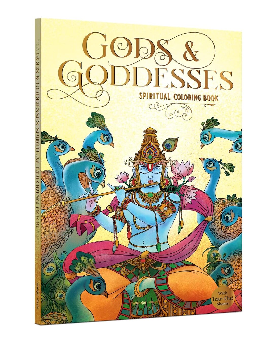 Gods and Goddesses - Spiritual Coloring Book by Wonder House Books [Paperback] - versoz.com