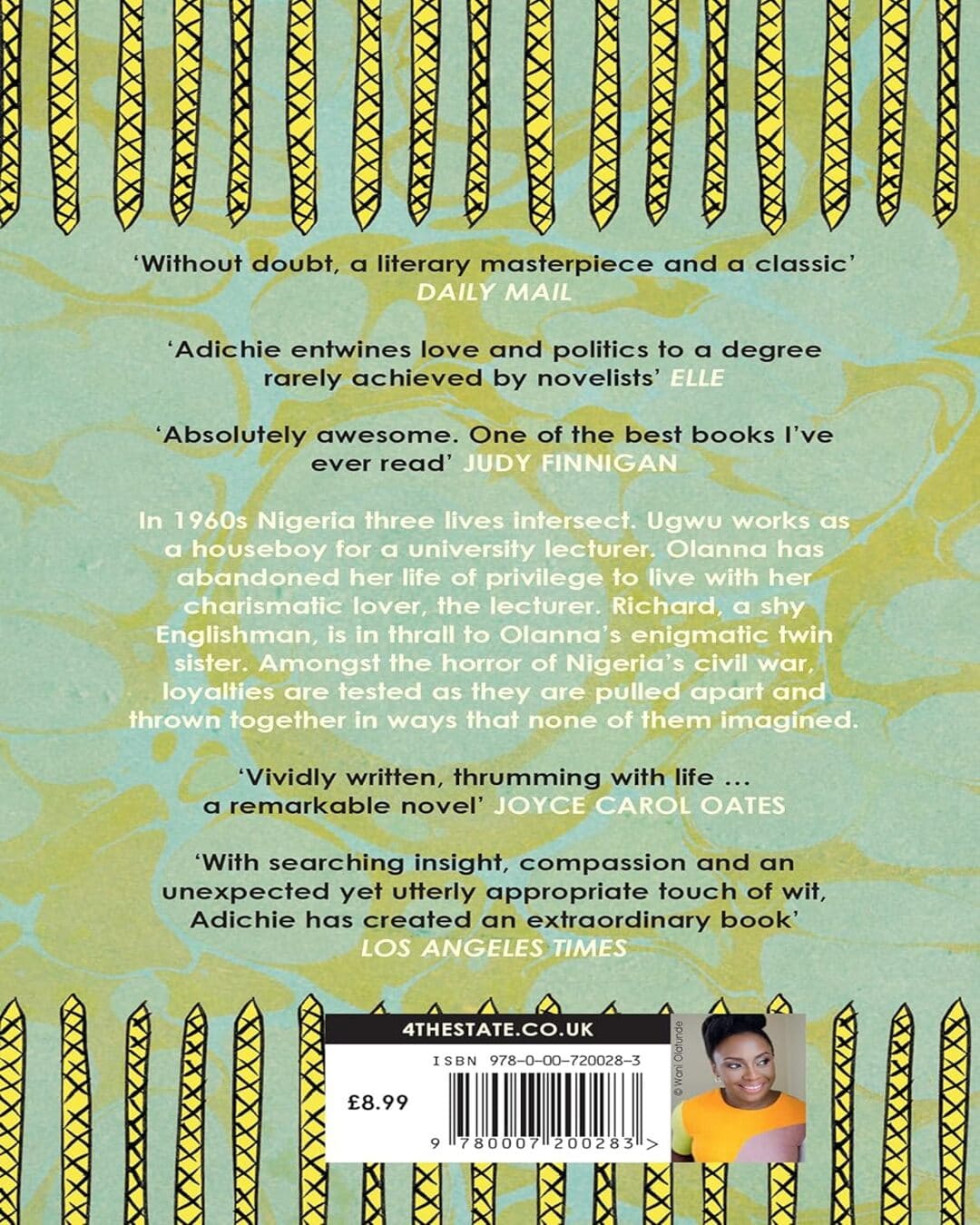 Half of a Yellow Sun by Chimamanda Ngozi Adichie [Paperback] - versoz.com