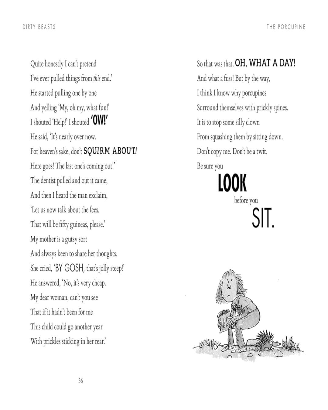 Dirty Beasts by Dahl, Roald [Paperback] - versoz.com