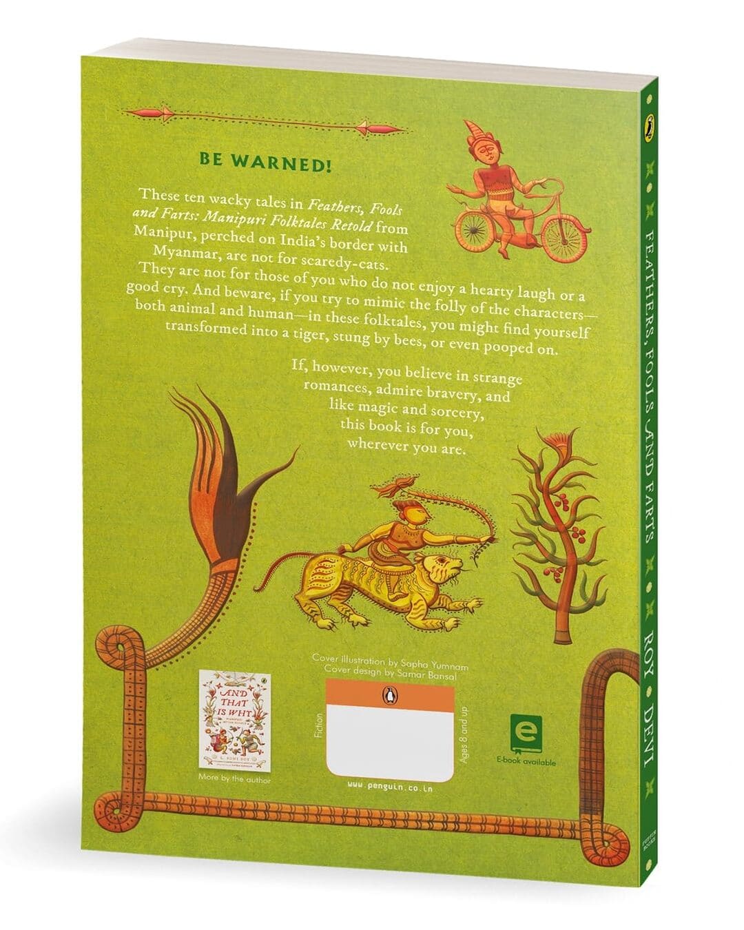 Feathers, Fools And Farts: Manipuri Folktales Retold by L. Somi Roy; Dr. Thangjam Hindustani Devi [Paperback] - versoz.com