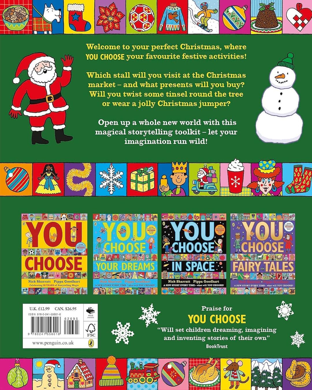 You Choose Christmas by Pippa Goodhart, Nick Sharratt (Illustrator) [Hardcover] - versoz.com
