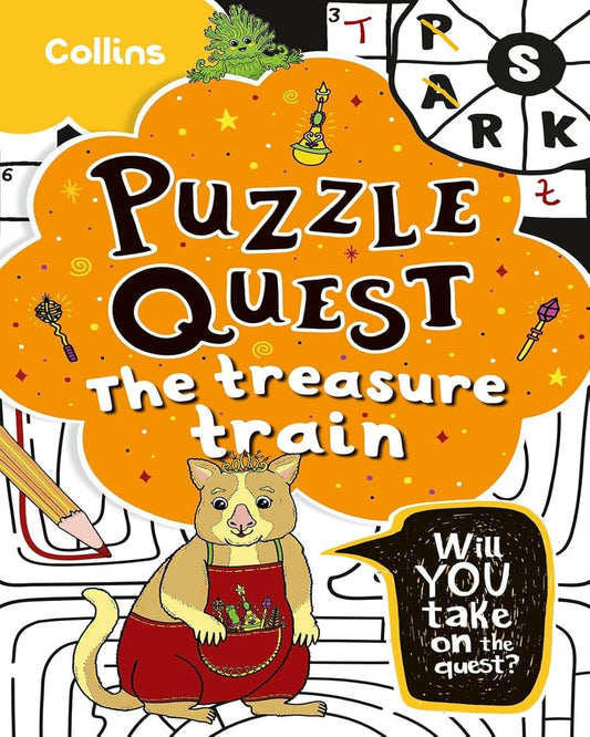 Puzzle Quest : THE TREASURE TRAIN [Paperback] - versoz.com