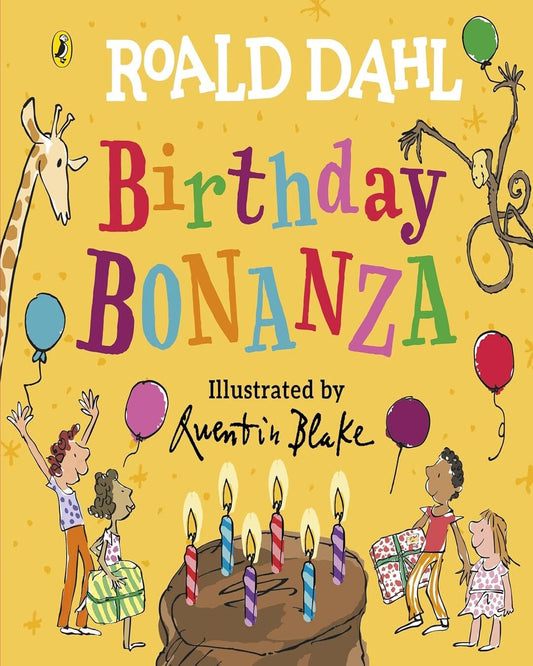 Roald Dahl: Birthday Bonanza by Dahl, Roald [Board book] - versoz.com